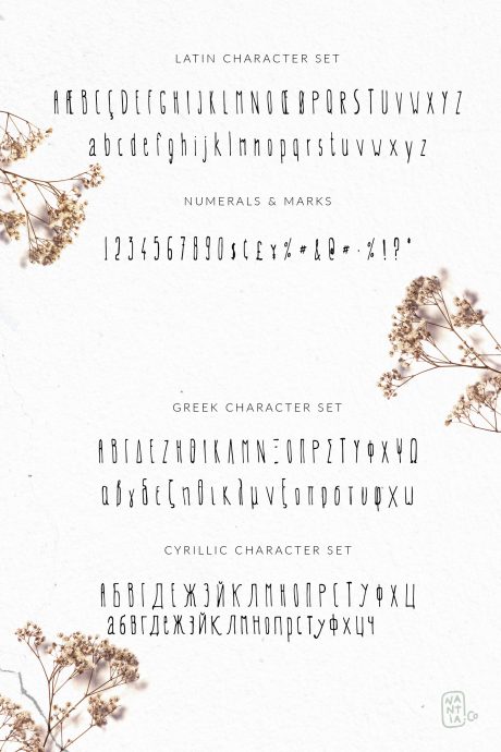 Evey Handcrafted Multilingual Font | Latin / Greek / Cyrillic