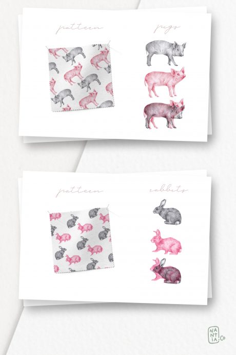 Farm Animals Illustration Pack