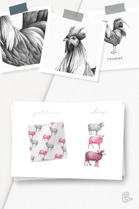 Farm Animals Illustration Pack