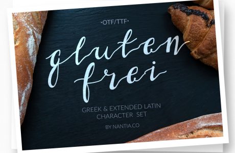 Gluten Frei Multilingual Script Font