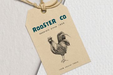 Hand drawn Rooster Illustration