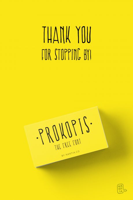 Free Font Prokopis