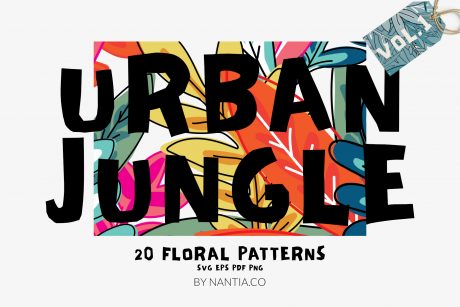 Seamless Patterns 20 x Urban Jungle Vol 1