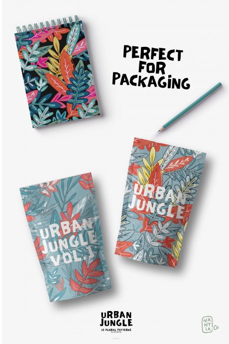 Seamless Patterns 20 x Urban Jungle Vol 1