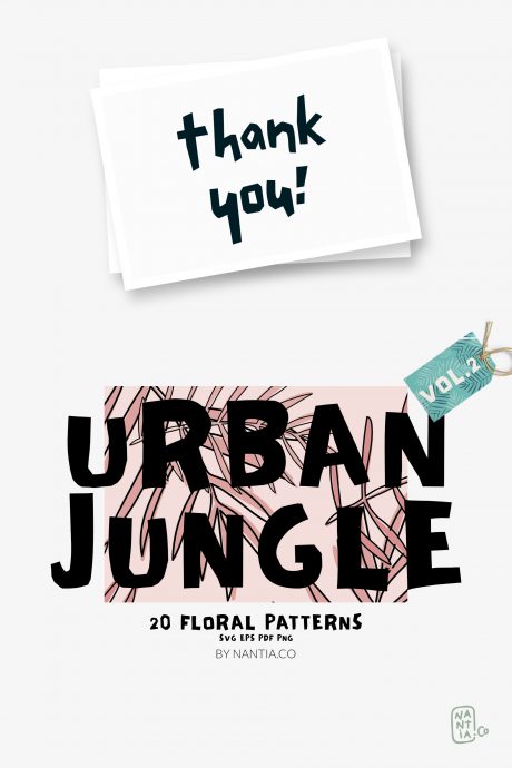 Seamless Patterns 20 x Urban Jungle Vol 2