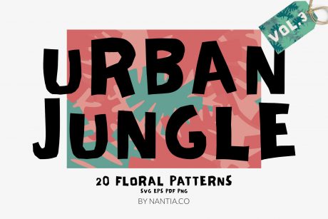 Seamless Patterns 20 x Urban Jungle Vol 3