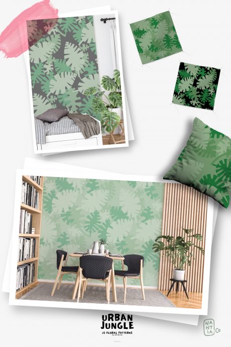 Seamless Patterns 20 x Urban Jungle Vol 3