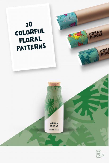 Seamless Patterns 20 x Urban Jungle Vol 3