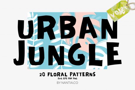 Seamless Patterns 20 x Urban Jungle Vol 4