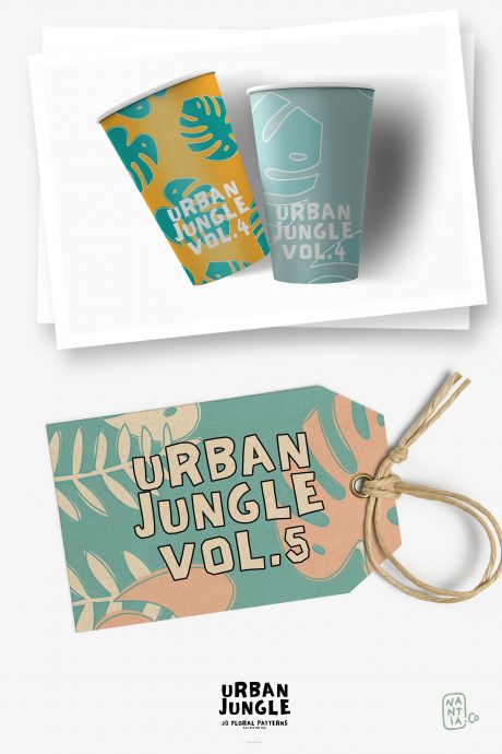 Seamless Patterns 20 x Urban Jungle Vol 4