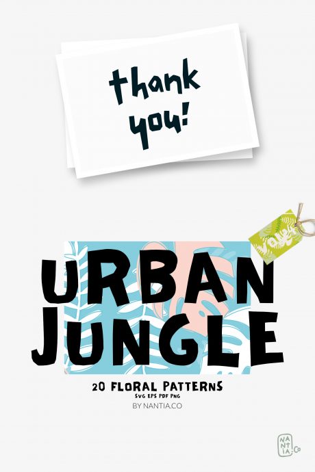 Seamless Patterns 20 x Urban Jungle Vol 4