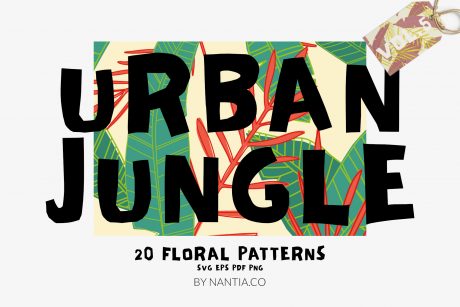 Seamless Patterns 20 x Urban Jungle Vol 5