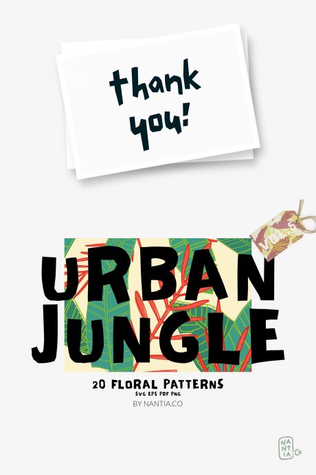 Seamless Patterns 20 x Urban Jungle Vol 5