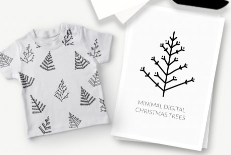 SVG Vector Christmas Trees