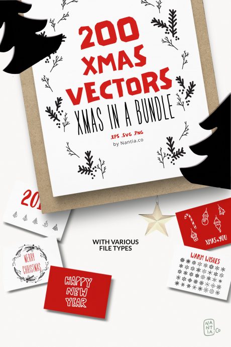 Christmas Vector Bundle