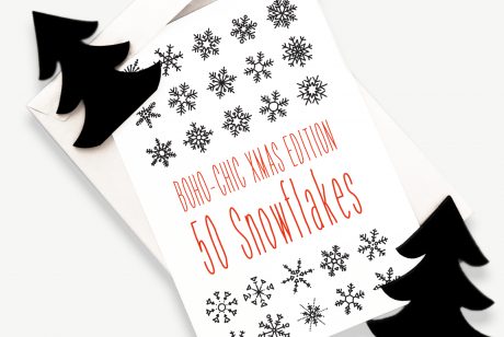 50 SVG Vector Snowflakes