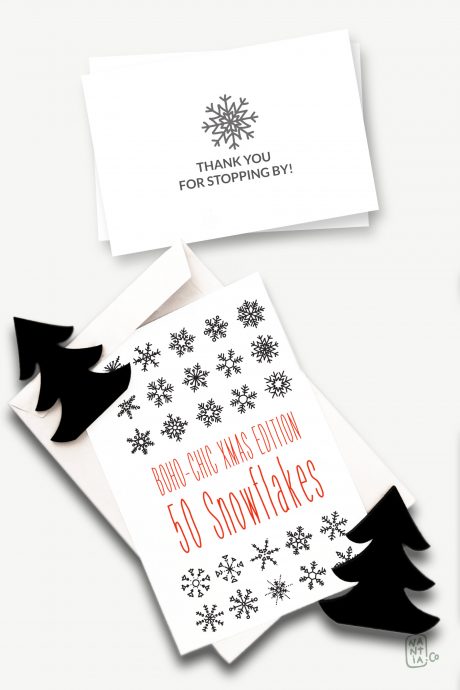 50 SVG Vector Snowflakes