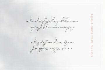 Petit Nuage Signature Font