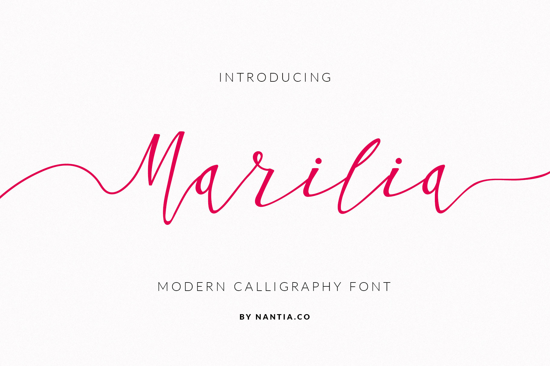 modern calligraphy font