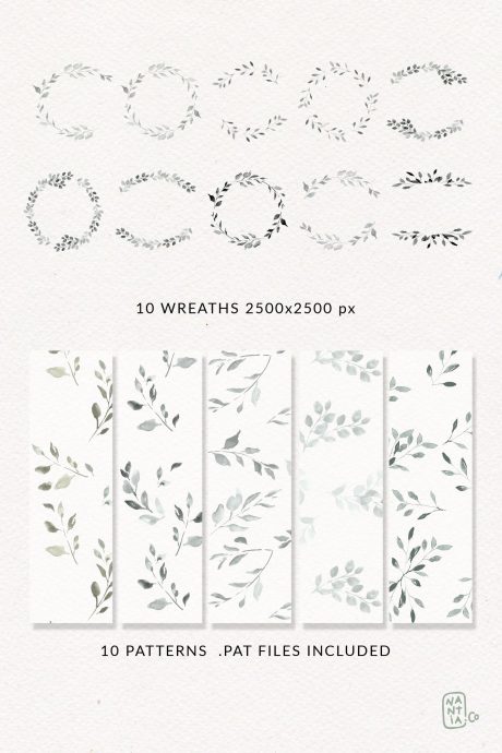 Wedding Foliage Design Set
