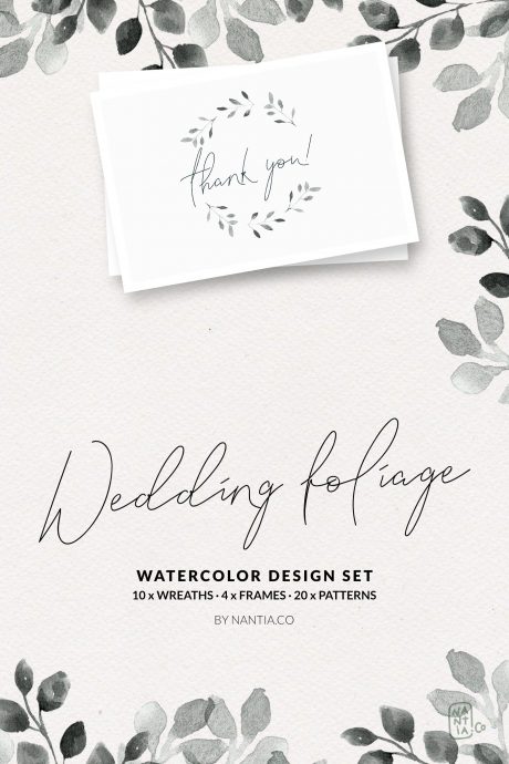 Wedding Foliage Design Set