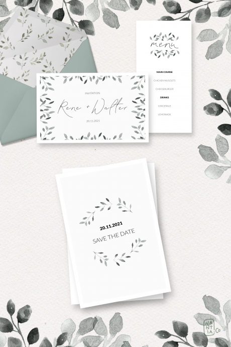 Wedding Foliage Design Set