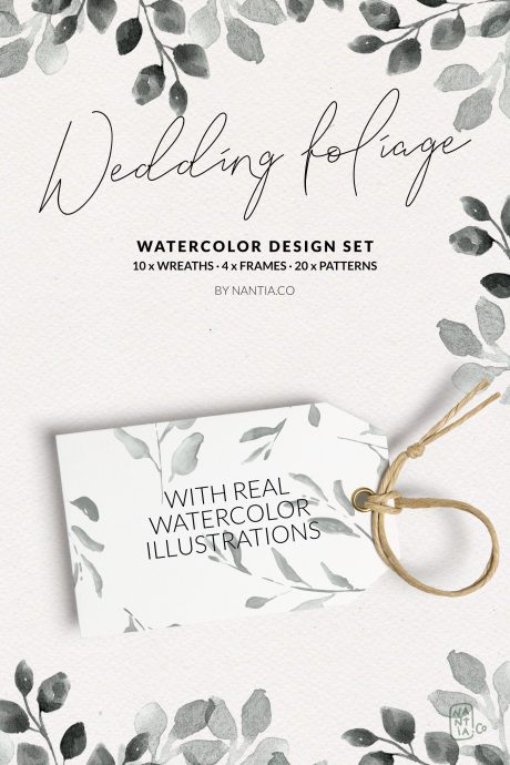 Wedding Foliage Design Set