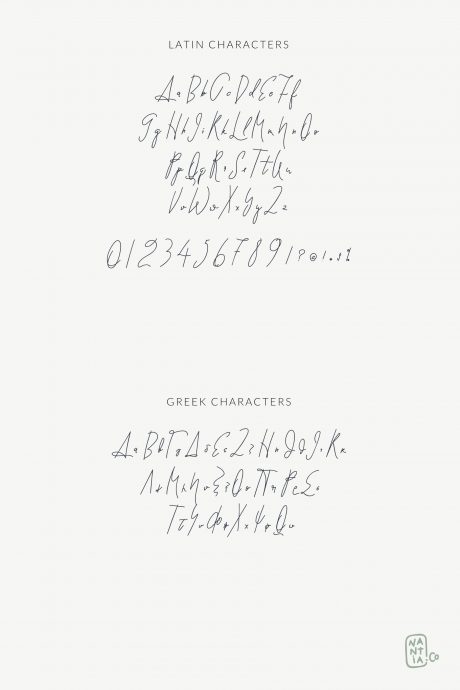 Script Font Pomme Noire