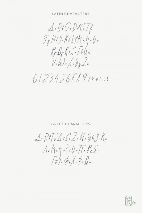 Script Font Pomme Noire