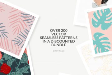 200 + Vector Patterns Bundle