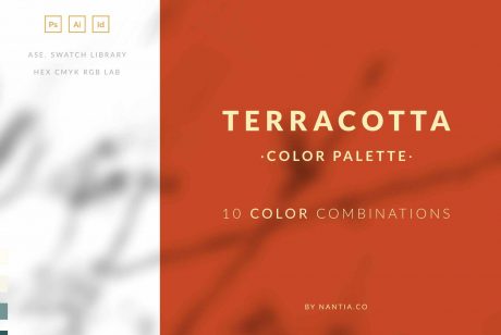 Terracotta Color Palette collection