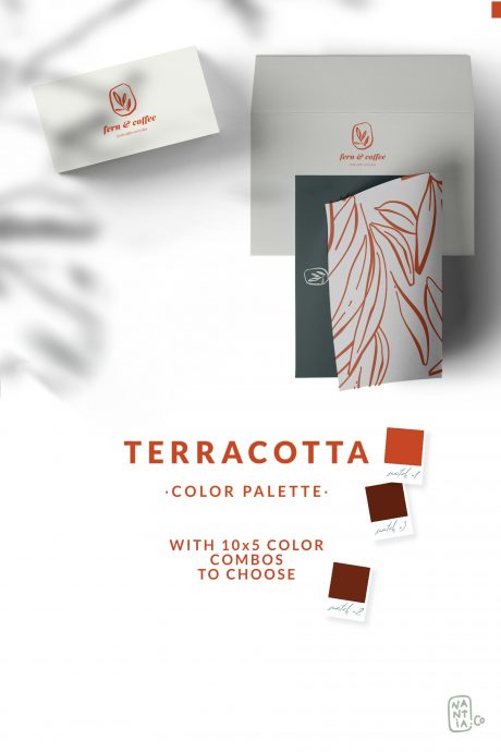 Terracotta Color Palette collection