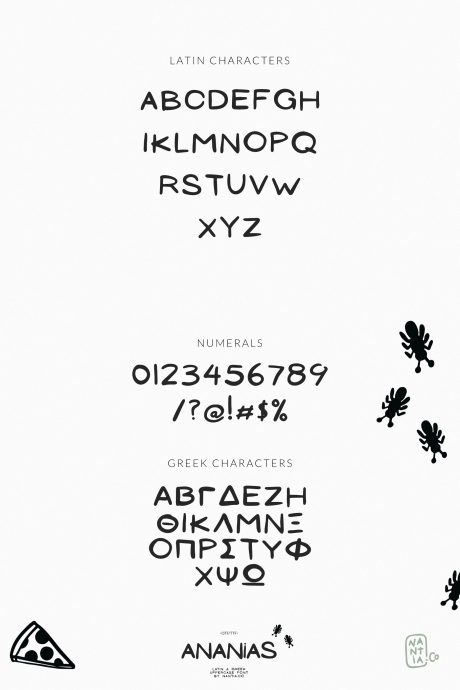 Ananias Doodle Font