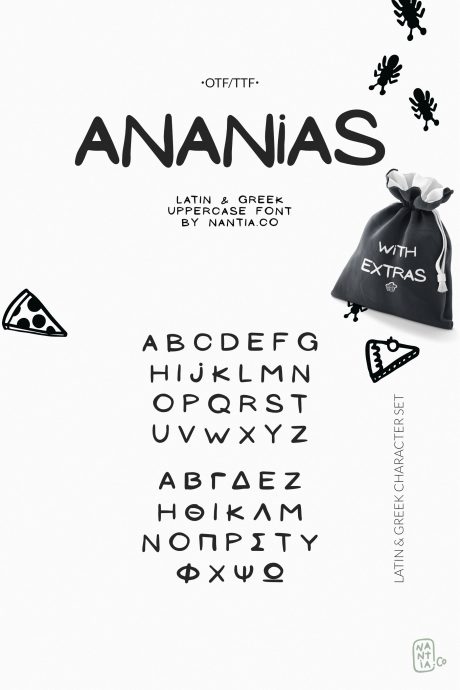 Ananias Doodle Font