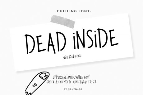 Dead Inside Chilling Font