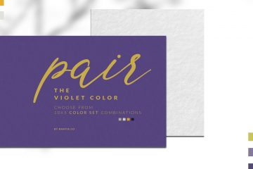 Violet Color Palette collection