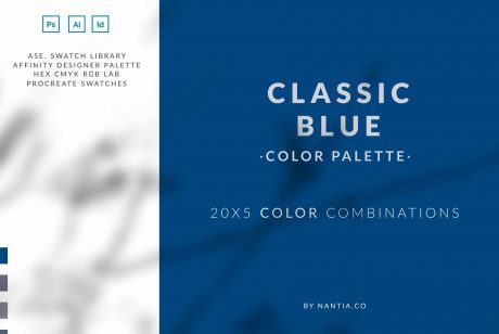 Classic blue Color Palette