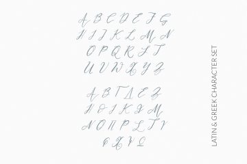 lukara-script-greek-font