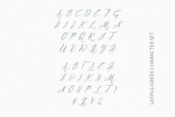 lukara-script-greek-font