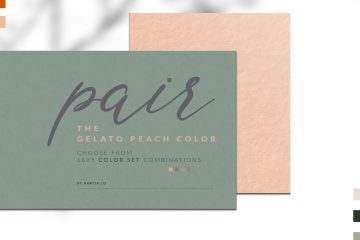 Peach Gelato Color Palette