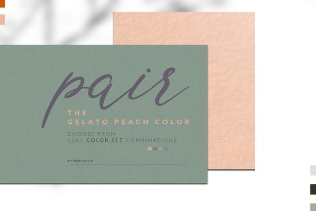 Peach Gelato Color Palette