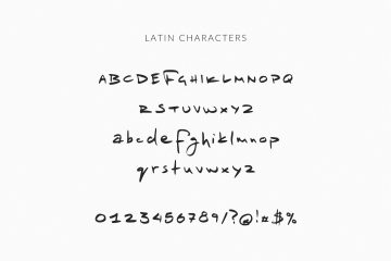 Taio Handwritten Greek Font