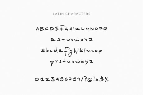 Taio Handwritten Greek Font