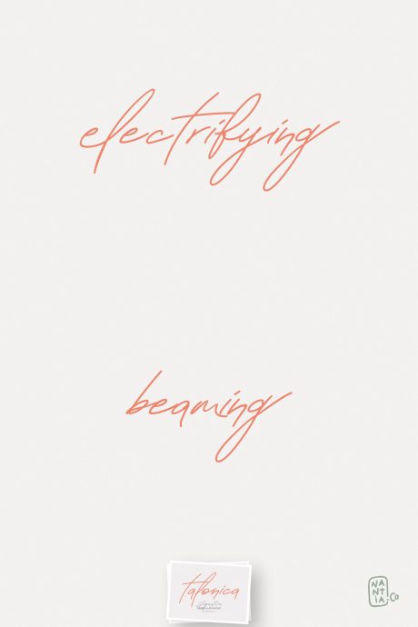 Greek Signature Font Talonica