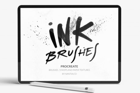 Ink Brushes and Stamps for Procreate